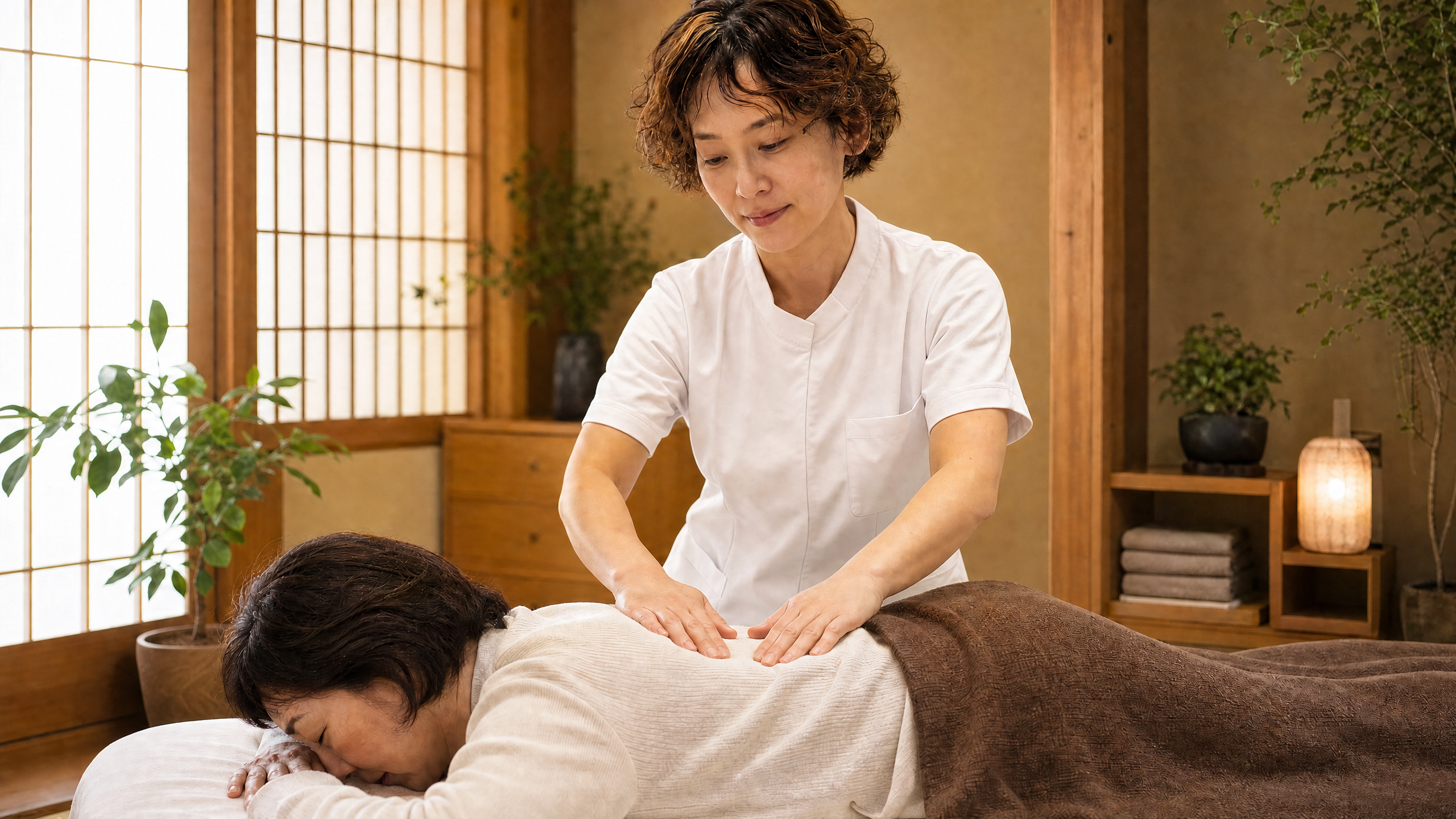 Meno Care 施術シーン