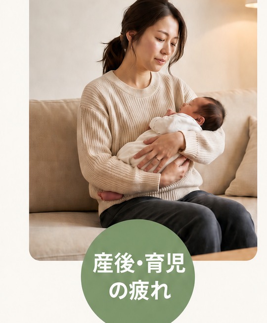 産後・育児の疲れ